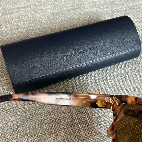 Warby Parker Sunglasses Frame Only Gemma W in Adobe Tortoise - Picture 6 of 11